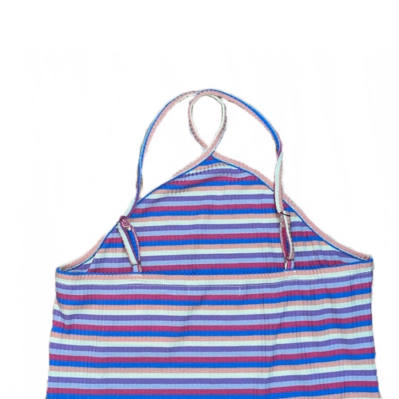 NEW Women's Stretchy Rewind Y-Neck Bodycon X back open Mini pnk Dress PLUS XXL - Picture 14 of 17